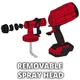 Einhell Фарборозпилювач TC-SY 18/60 Li акумуляторний Solo, 18В, 650 мл/хв, бачок 800 мл - изображение 5