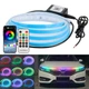 Динамическая подсветка капота RGB 180 см разноцветная c Bluetooth управлением (4592) - изображение 2