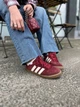 Кеди жіночі ShoesBand Замшеві бордові з білими смужками 37 (24 см) (S44011-3) - зображення 5