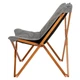 Кресло раскладное Bo-Camp Bloomsbury L Grey (DAS302726) - изображение 3