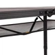 Стіл розкладний Bo-Camp Melrose Oval 120x80 cm Black/Wood look (DAS302785) - зображення 14
