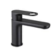 Смеситель для раковины черный матовый латунь Qtap Jay QTJAY270BLM45545 Black Matt - изображение 1