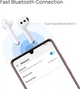 Бездротові навушники HUAWEI FreeBuds 3 / Bluetooth 5.1 / Активне шумозаглушення / ANC / Швидка зарядка / До 20 годин роботи від кейсу / Білі Б/В - зображення 6