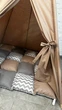 Вігвам - Дитячий намет, Палатка, Вигвам + 2 подушки + система антискладання Колір Сіро-бежевий - изображение 3