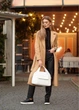 Женская спортивная сумка Sambag Vogue BKS белая 37 х 25 х 16 см (90153008) - изображение 7