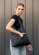 Сумка жіноча Sambag HOBO M чорна 35 х 40 х 8 см (53200702) - зображення 5