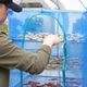 Трехъярусная подвесная складная сетка сушилка 50х50х70 см для сушки рыбы грибов ягод овощей и фруктов - изображение 4