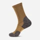 Набор мужских носков треккинговых высоких 5.11 Tactical Duty Ready Ultra Crew Socks 10046-389 S 2 пары US Dark Coyote (2000980646012) - изображение 7