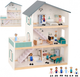 Ігровий набір Tooky Toy Wooden Doll House з фігурками (6972633372264) - зображення 1