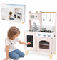 Кухня Viga Toys PolarB Little Chef's Kitchen with Light and Sound Рожева (6971608440823) - зображення 3