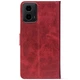 Чохол-книжка Crazy Horse Clasic для Motorola G34 Red Wine (Front) (57780) - зображення 3