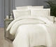 Односпальный комплект First Choice Broad Line Cream Сатин 160х220 см наволочки 50х70 см, 70х70 см - изображение 1
