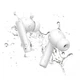 Наушники Ugreen WS106 HiTune T3 Active Noise-Cancelling Earbuds White (90206) - изображение 9