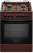 Плита газовая с электрической духовкой Grunhelm AG6612BR-0 (BP119549) - изображение 2
