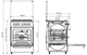 Плита газовая с электрической духовкой Grunhelm AG6612BR-0 (BP119549) - изображение 11