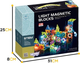 Магнітний конструктор Woopie Light Magnetic Blocks 75 деталей (5904326940000) - зображення 5