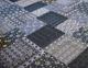 Тканина для одягу батист бавовняний натуральний ромби patchwork з орнаментом м пог G 214 - зображення 4