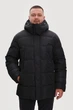 Чоловічий пуховик Finn Flare FWB21026-200 чорний M - зображення 1