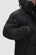 Чоловічий пуховик Finn Flare FWB21026-200 чорний M - зображення 6