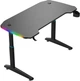 Геймерський комп'ютерний стіл GT Racer T-1221 (120x60x71-79) Black - зображення 1