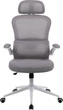 Офисное эргономичное кресло GT Racer B-5880 White/Gray - изображение 7