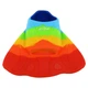 Ласты тренировочные с закрытой пяткой Cima 0788 размер L (40-41) Red-Multicolor - изображение 7