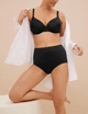 Набір бавовняних трусиків Marks&Spencer Full briefs 18(46) 5 шт black чорний 0040 - зображення 4