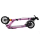 Самокат двухколесный Urban Scooter складной с ручным дисковым тормозом и 2 амортизаторами Розовый - изображение 6