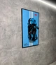 Арт Держатель Рамка на Стену 50x30 см. для Фирменного Конструктора Technic Bugatti Bolide Agile Blue (42162) - Type-A - изображение 4