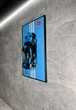 Арт Держатель Рамка на Стену 50x30 см. для Фирменного Конструктора Technic Bugatti Bolide Agile Blue (42162) - Type-A - изображение 5