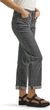 Джинси Lee Women's Mid Rise Boyfriend Jeans Color: Washed Black Size 12 - зображення 2