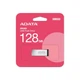 Флеш-накопичувач, флешка A-DATA USB 3.2 UR 350 128Gb Silver/Black - зображення 5