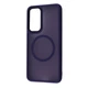 Чехол матовый MagSafe WAVE Matte Insane Case with Magnetic Ring для Samsung Galaxy S23 Deep Purple - изображение 1