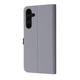 Чехол книжка WAVE Premium Flap Case для Samsung Galaxy A35 gray - изображение 1