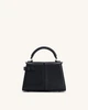 Сумка жіноча з логотипом JW PEI Elise Large Top Handlle Bag Чорний - зображення 3