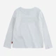 Детская футболка с длинными рукавами для девочки Levi's 3EA643-001-LW 110 см (5A) Белая (3665115021400) - изображение 10
