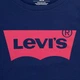 Подростковая футболка с длинным рукавом для девочки Levi's LVG L/S Batwing Tee 4EA643-B9G 134-140 см Синяя (3666643037550) - изображение 7