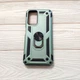 Чехол Armor для Xiaomi Redmi Note 12 Pro 4G противоударный c кольцом Оливковый - изображение 1