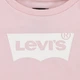 Детская футболка для девочки Levi's Lvg Batwing Tee 3EK825-AGX-LZ 92-98 см Розовая (3666643068134) - изображение 8