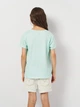 Детская футболка для девочки Levi's Lvg Batwing Tee 3EK825-BIM-LZ 98 см Мятная (3666643068035) - изображение 2