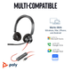 Наушники Poly Blackwire 3320-M (8X220AA) - изображение 2