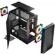 Корпус LogicConcept AM-PORTOS-10-0000000-0002 PORTOS MESH/GLASS ARGB fans 3x120mm без БП mATX Black - изображение 10