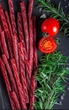 Мясные колбаски солено-сушеные "Meat stics", 1 килограмм. - изображение 2