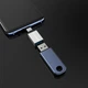Адаптер Borofone BV3 OTG TYPE-C male USB3.0 female silver - зображення 4