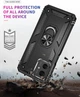 Чехол Shield для Motorola Moto G54 / G54 Power бампер противоударный с подставкой Black - изображение 5