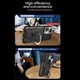 Чехол Magnetic Shield для Xiaomi Redmi Note 13 Pro Plus 5G бампер противоударный с подставкой кольцом Black - изображение 3