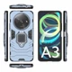 Чехол Iron Ring для Xiaomi Redmi A3 бампер противоударный с подставкой кольцом Dark-Blue - изображение 5