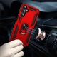 Чохол Shield для Samsung Galaxy A15/A155 бампер протиударний з підставкою кільцем Red - зображення 3