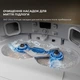 Робот-пилосос Dreame Bot X40 Ultra White (RLX63CE-Wh) - зображення 16