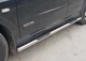 Боковые пороги подножки труба с накладками на LADA 2121 Niva 78- d60х1,6мм Лада Нива ST5429 - изображение 2